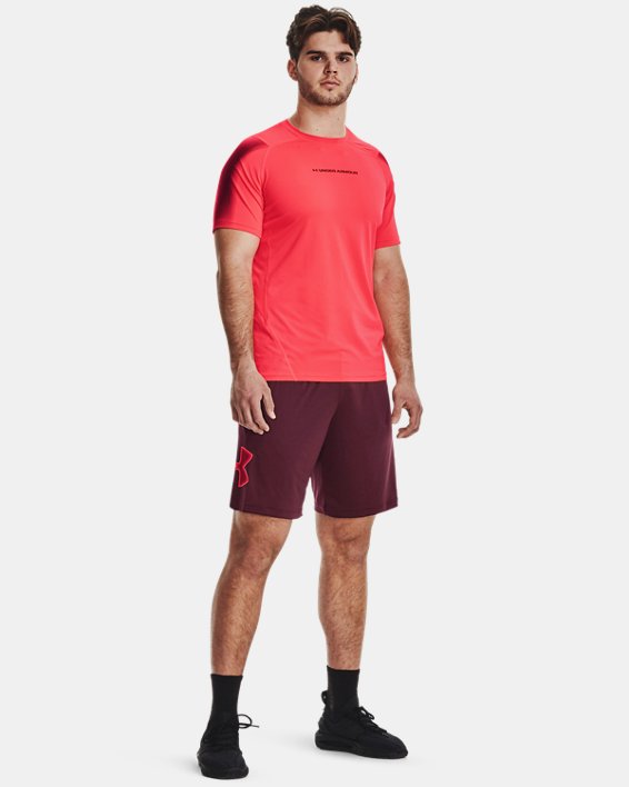 Men's UA Tech™ Graphic Shorts in Maroon image number 2